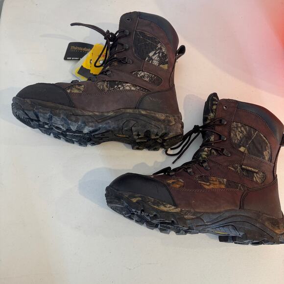 NWT Mossy Oak Boots Herman Survivors Insulate Camo Hunting Work 9.5 W Camouflage - Picture 4 of 9